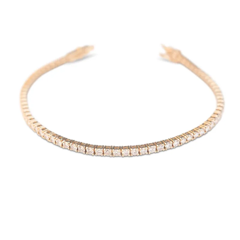 14K Tennis Bracelet | 3 CTW sold by RG