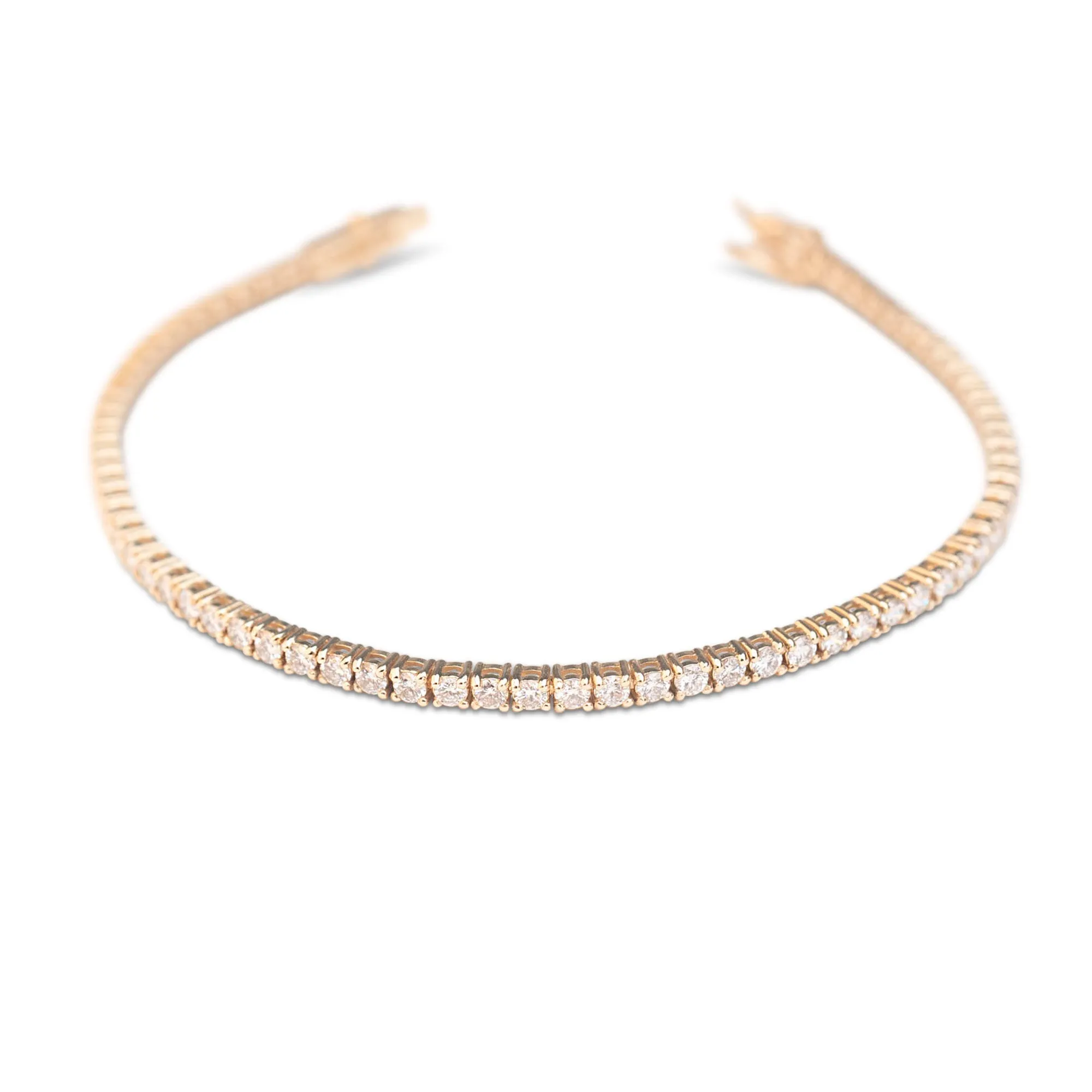 14K Tennis Bracelet | 3 CTW sold by RG
