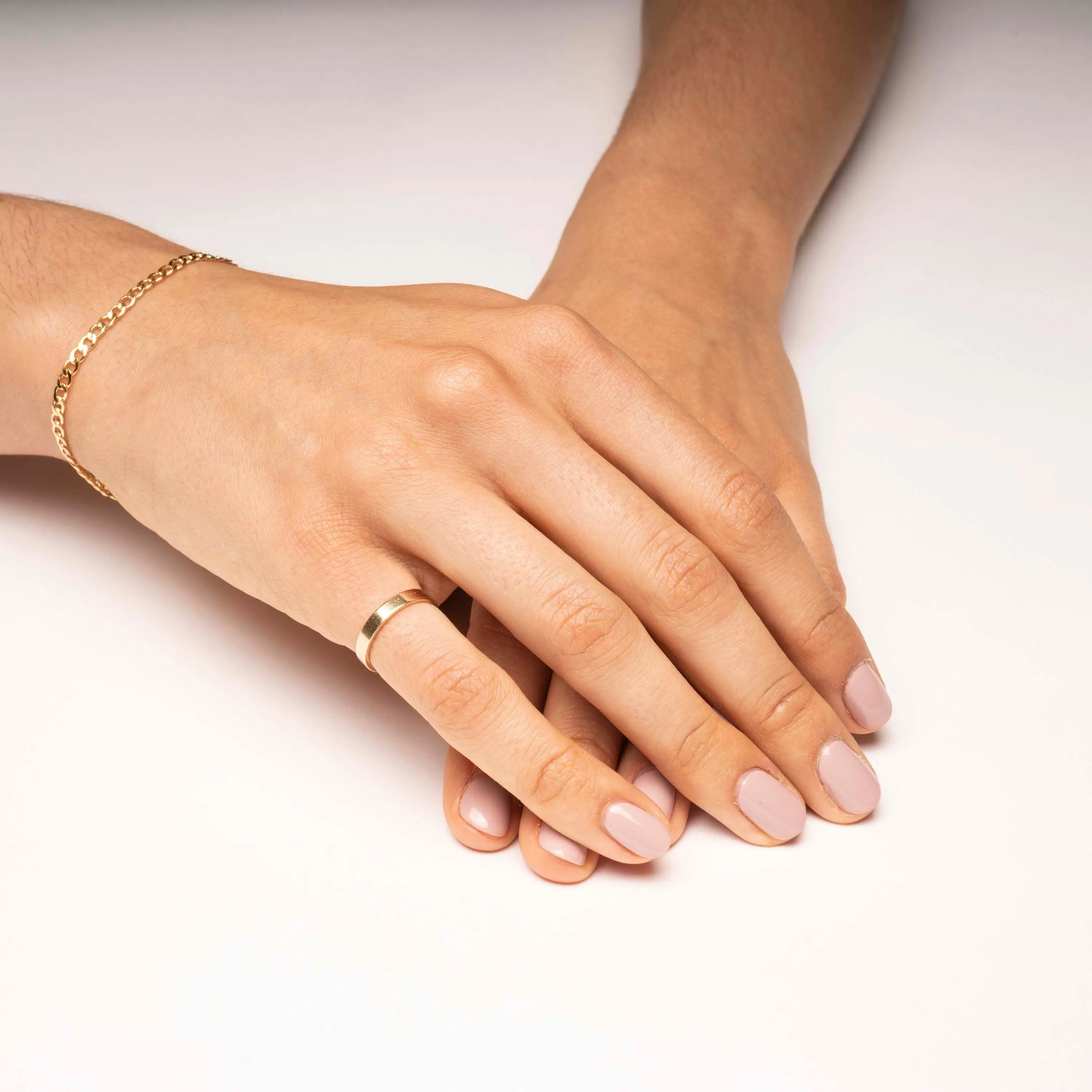 14k Cigar Band | 3mm sold by RG product image thumbnail 3