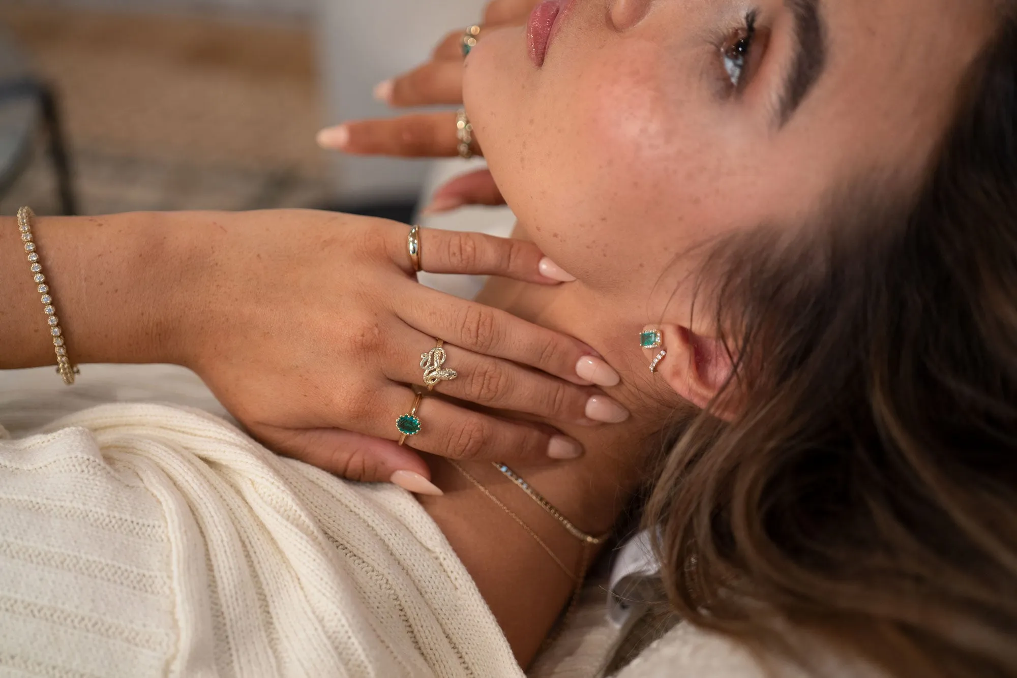 14k Gold Serpent Ring sold by RG product image thumbnail 5