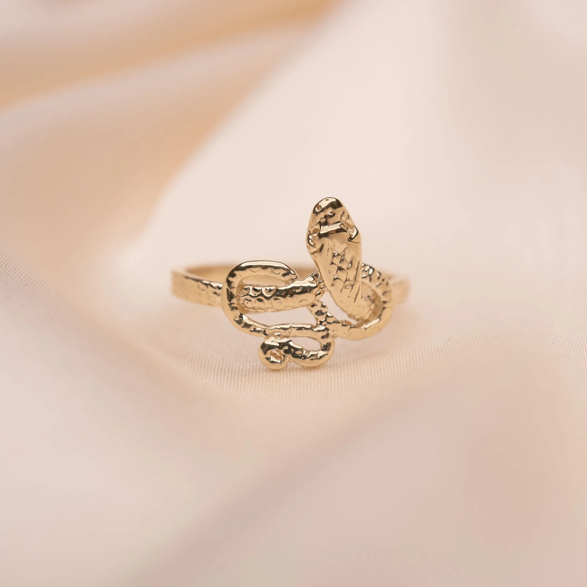 14k Gold Serpent Ring sold by RG product image thumbnail 4