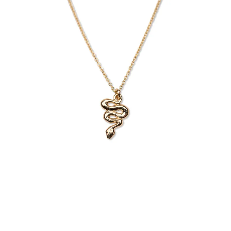 14k Serpent Necklace sold by RG