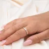 14k Baguette Eternity Ring | 1 CTW sold by RG