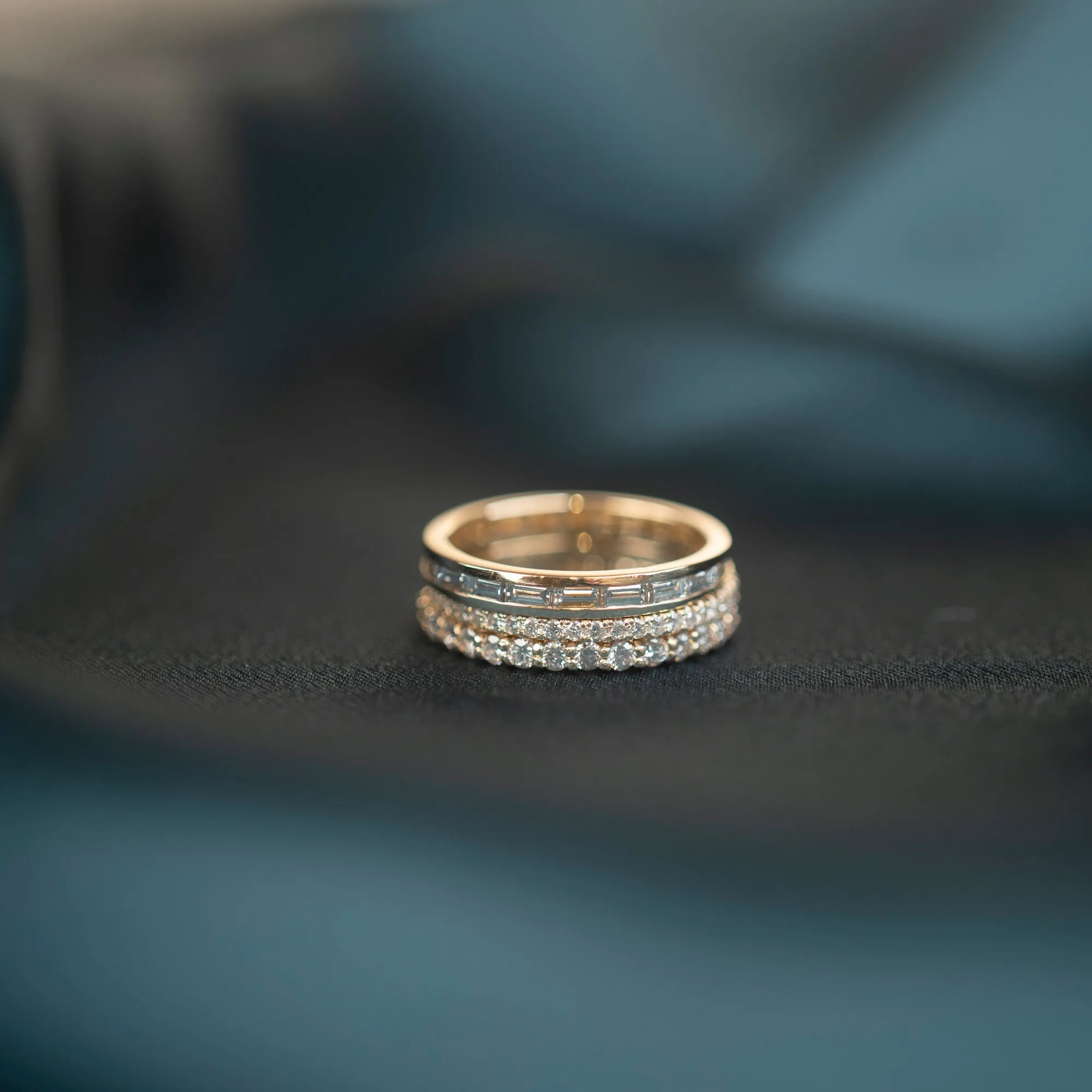 14k Baguette Eternity Ring | 1 CTW sold by RG product image thumbnail 3