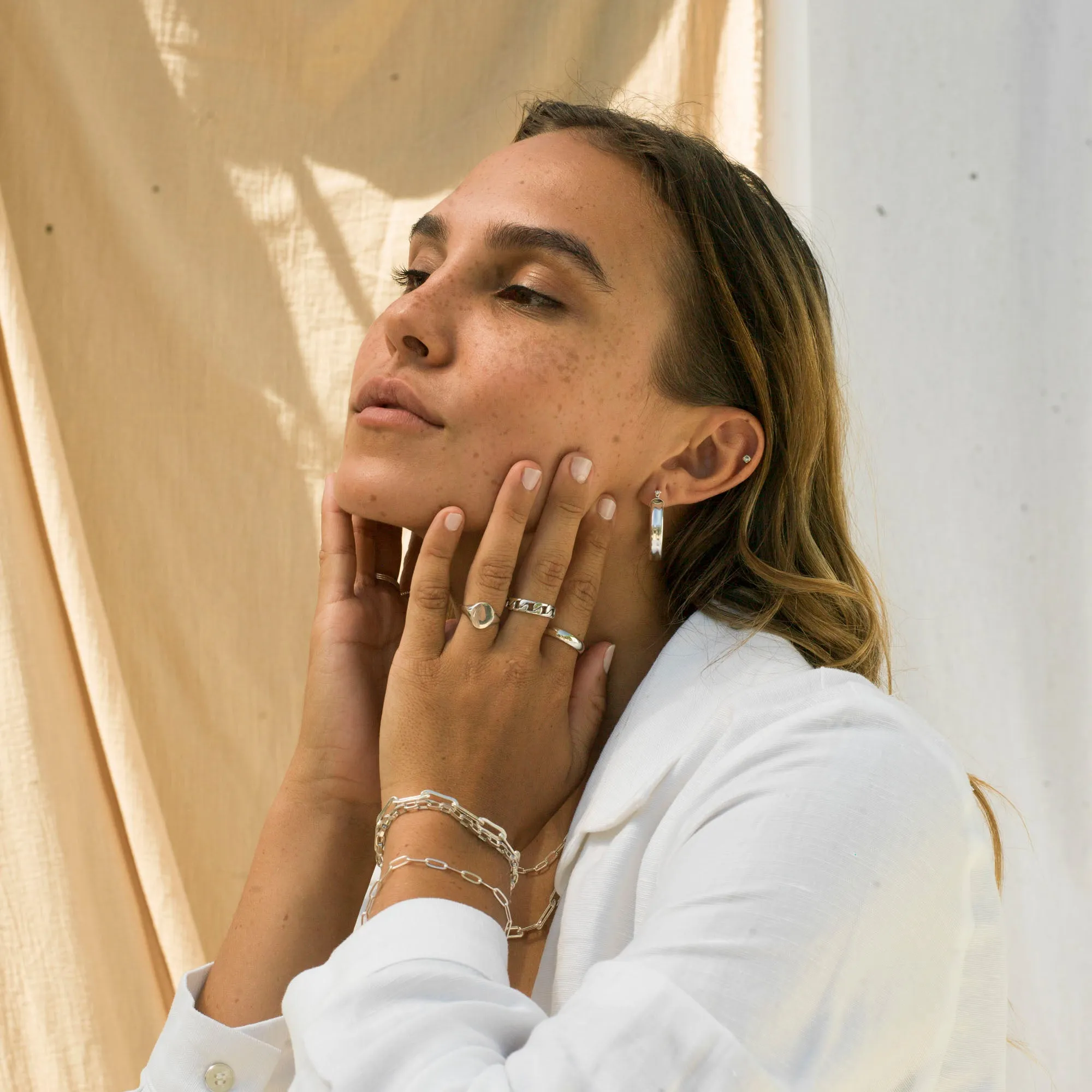 Silver Signet Ring sold by RG product image thumbnail 3