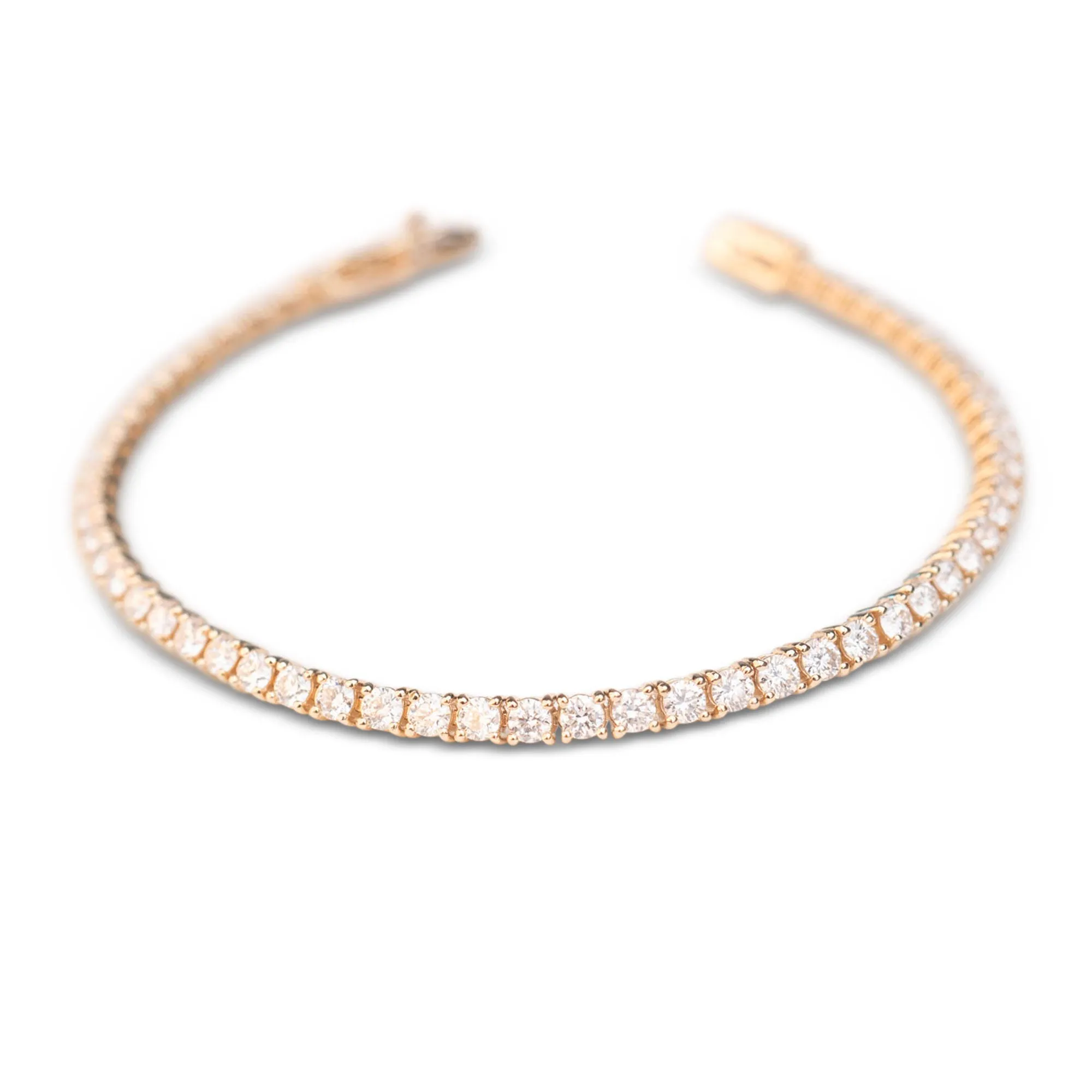 14K Tennis Bracelet | 4.2 CTW sold by RG