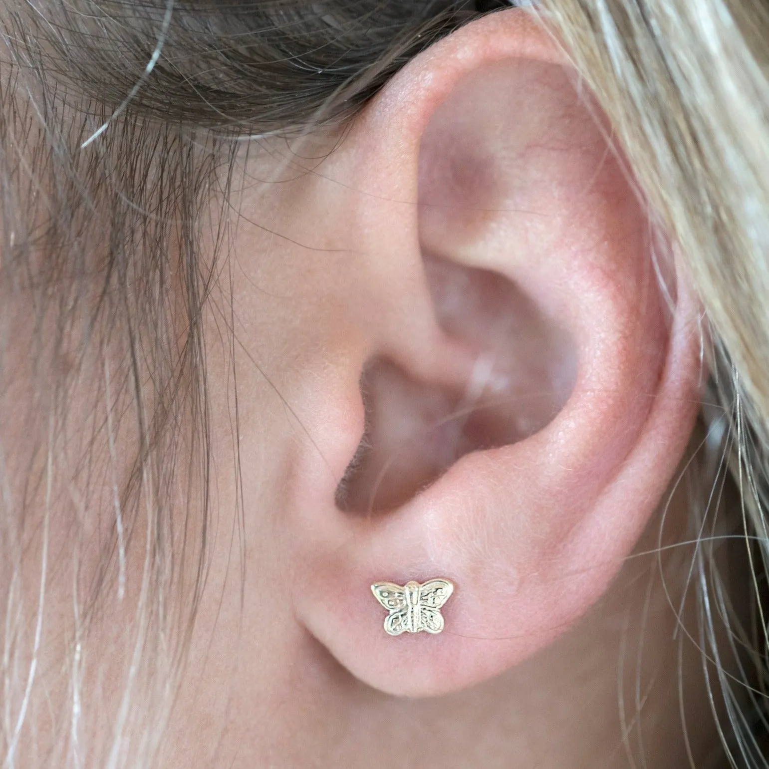 Gold Filled Butterfly Studs sold by RG product image thumbnail 2