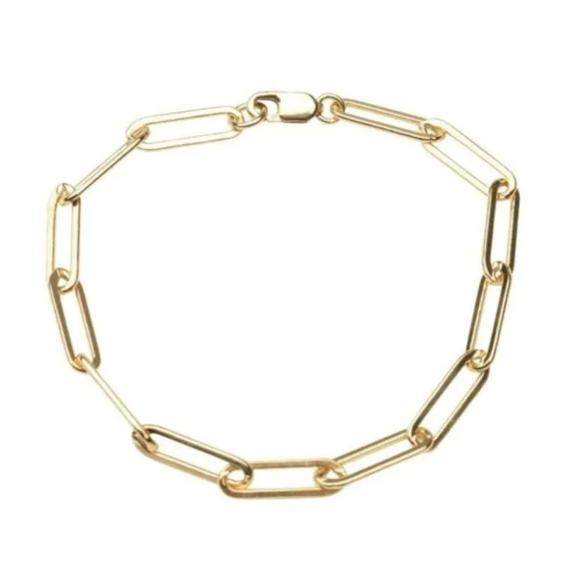 Gold Filled Paperclip XL Bracelet sold by RG