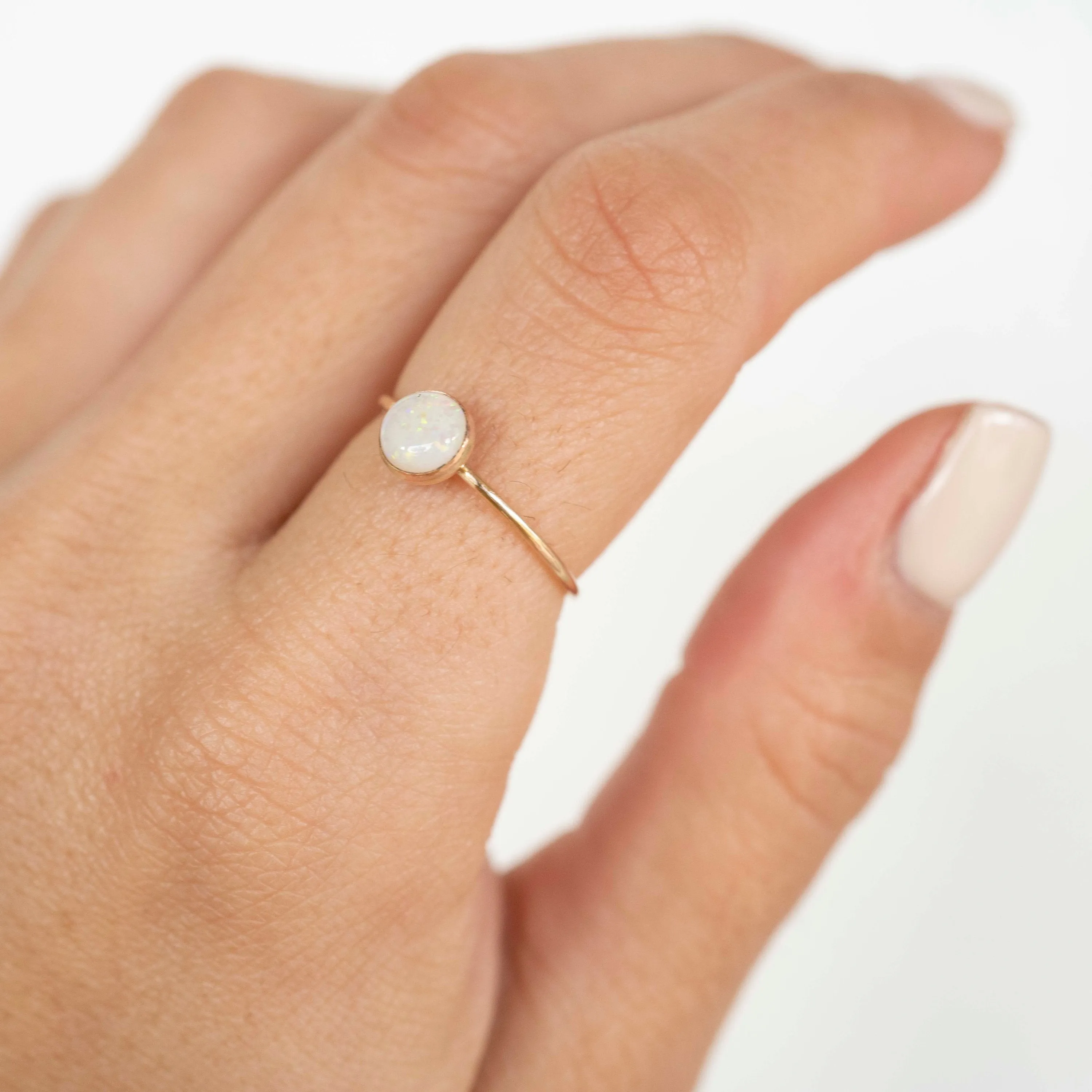 Gold Filled Natural Opal Ring sold by RG product image thumbnail 2