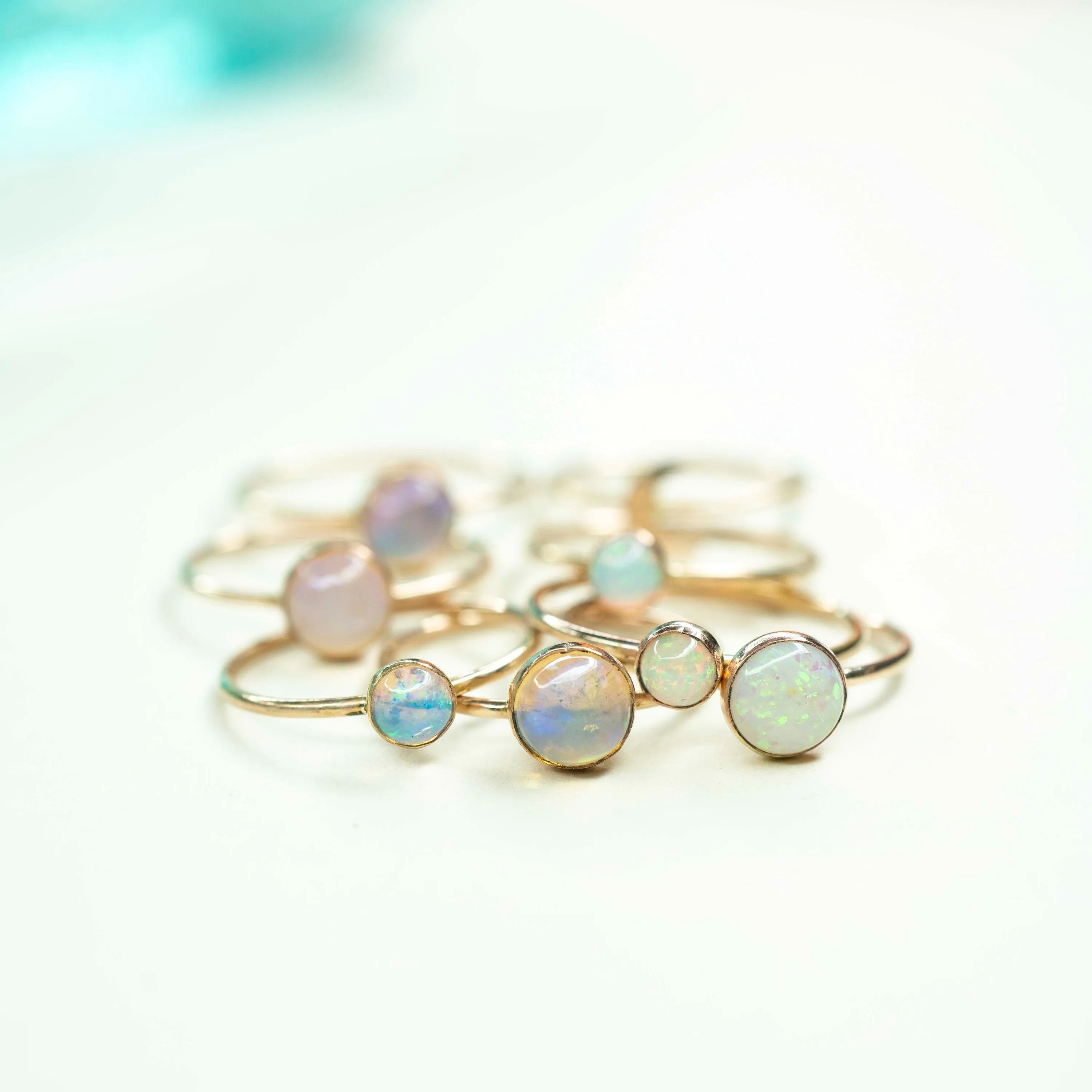 Gold Filled Natural Opal Ring sold by RG product image thumbnail 4