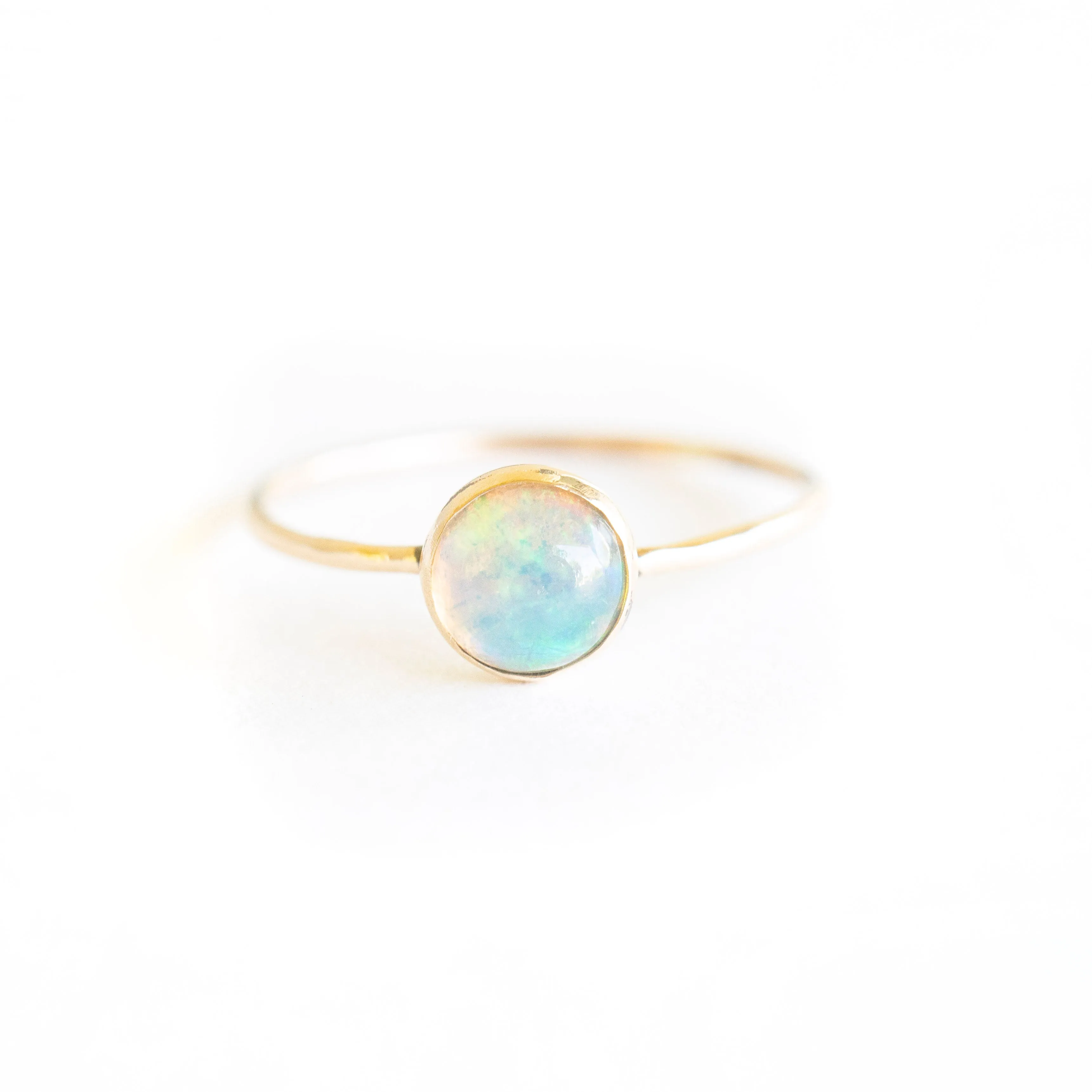Gold Filled Natural Opal Ring sold by RG