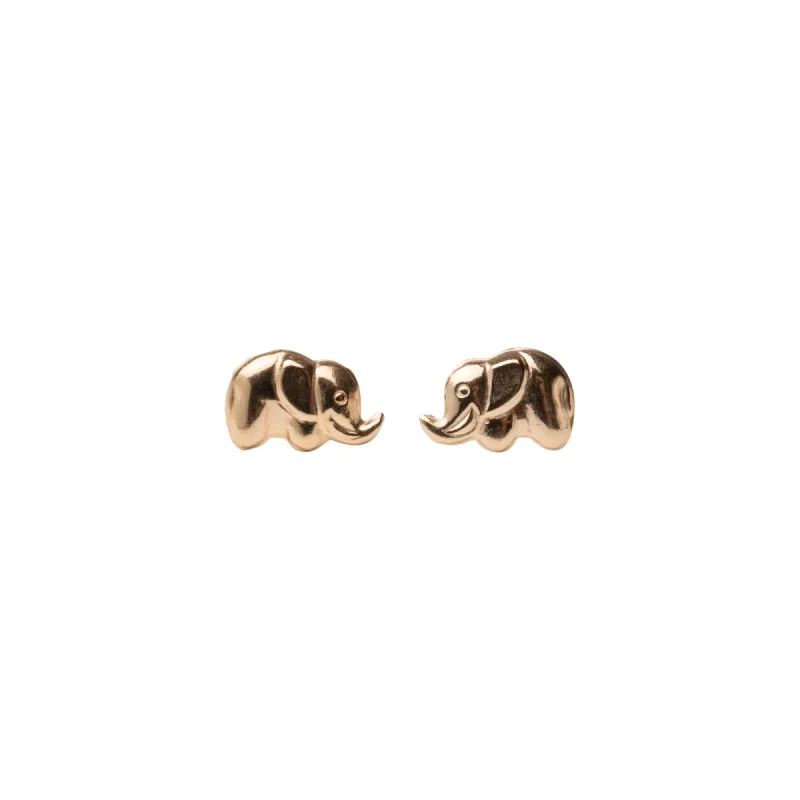Gold Filled Lucky Elephant Studs sold by RG