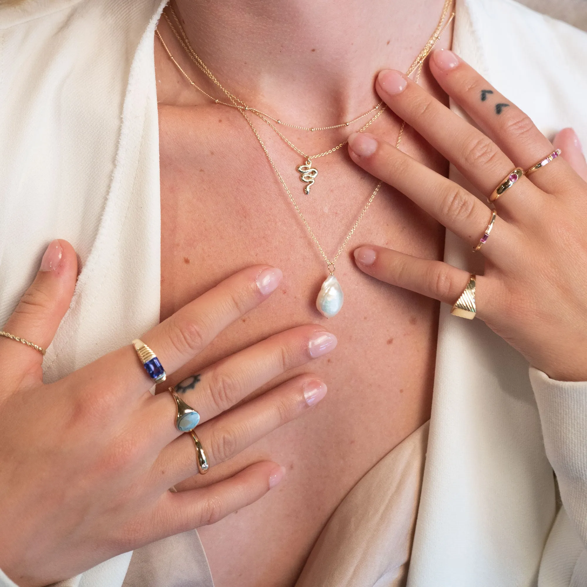 14k Gold Signet Ring sold by RG product image thumbnail 4