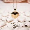 14k Heart Locket Necklace sold by RG