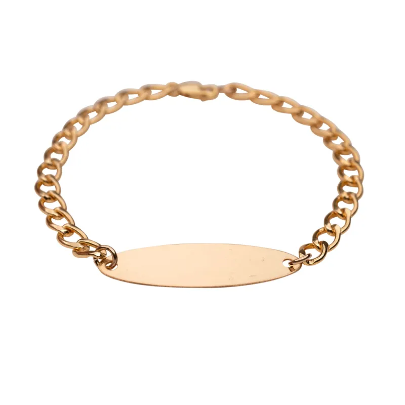Gold Filled Neptune ID Bracelet sold by RG