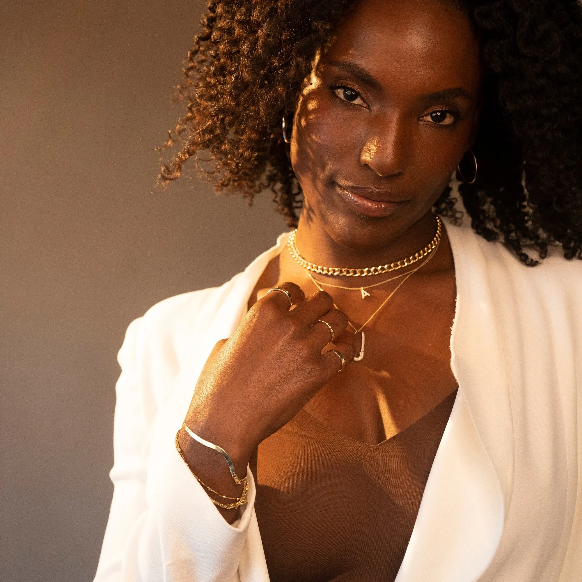 Gold Filled Curb XL Necklace sold by RG product image thumbnail 4