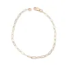Gold Filled Thin Paperclip Bracelet sold by RG