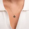 14k Starburst Diamond Necklace sold by RG