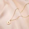 14k Starburst Diamond Necklace sold by RG