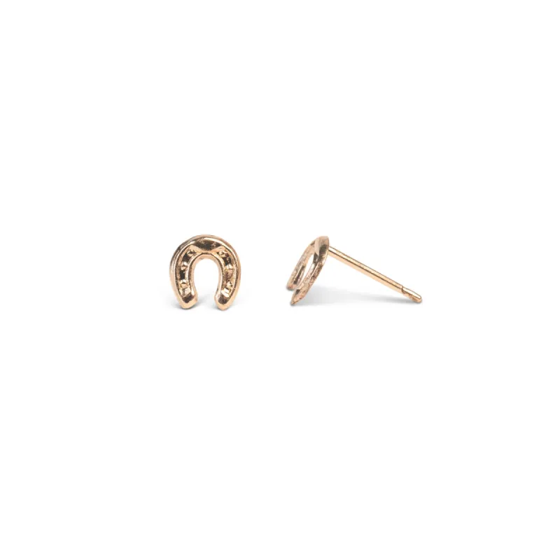 Gold Filled Horseshoe Studs sold by RG