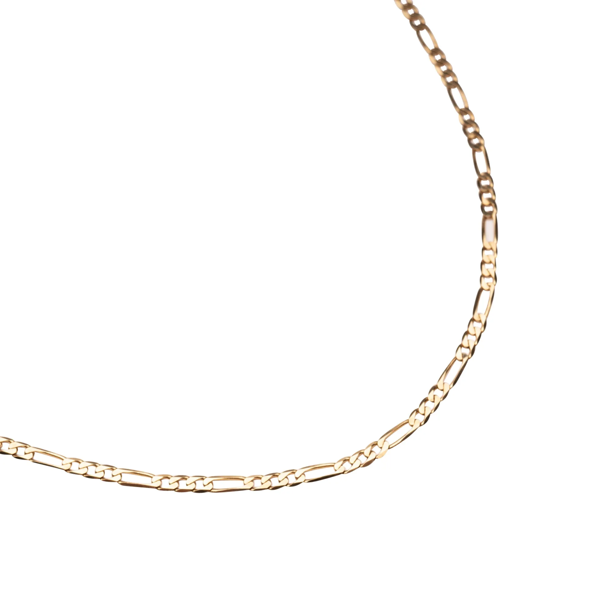 14k Gold Figaro Necklace sold by RG