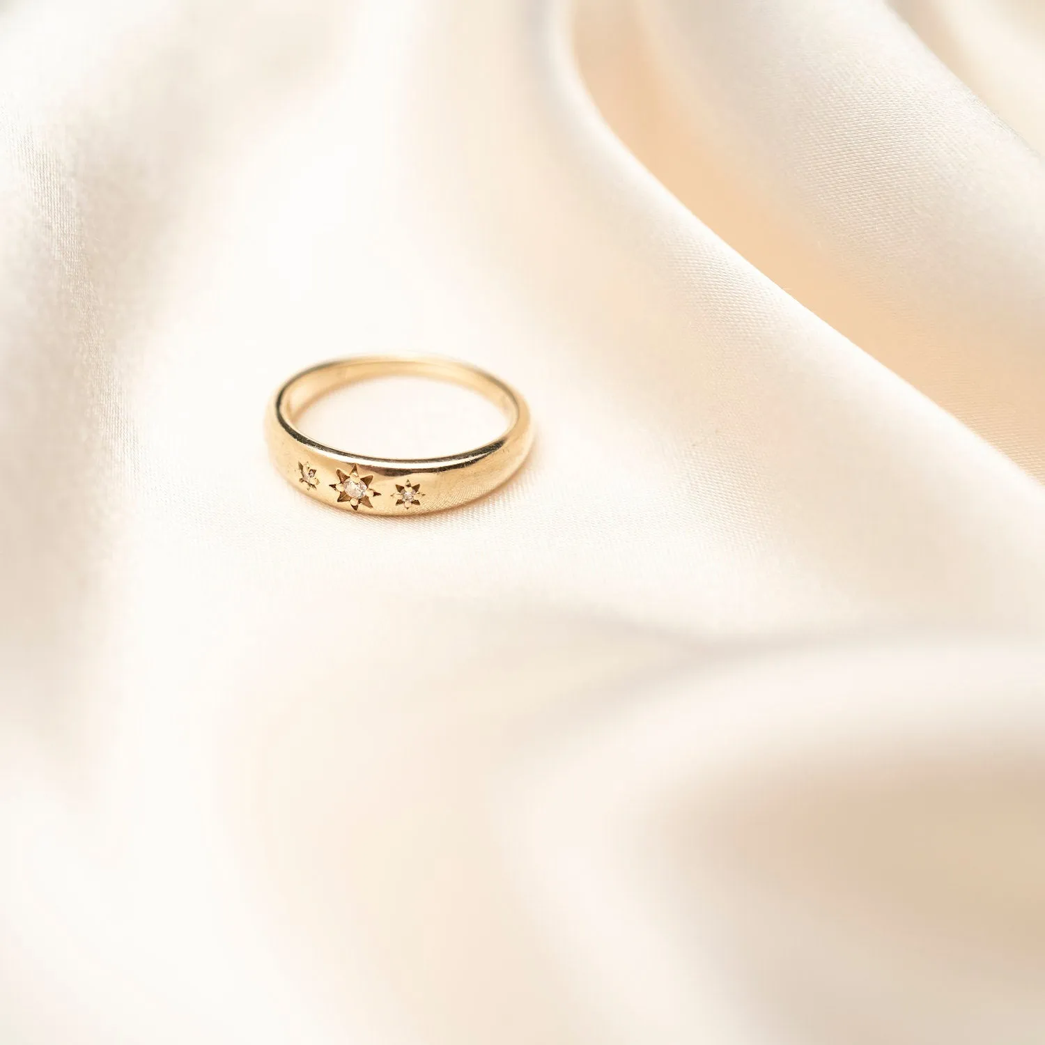 14k Starry Night Dome Ring sold by RG product image thumbnail 3