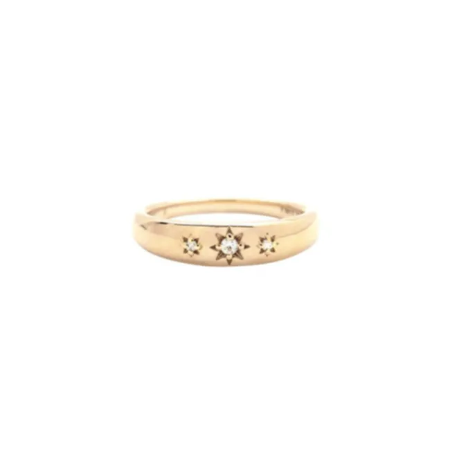 14k Starry Night Dome Ring sold by RG