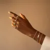 14k Emerald Pyramid Ring sold by RG