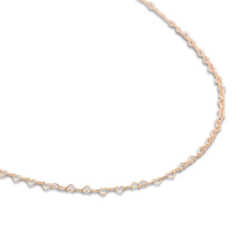 Gold Filled Hearts Necklace sold by RG