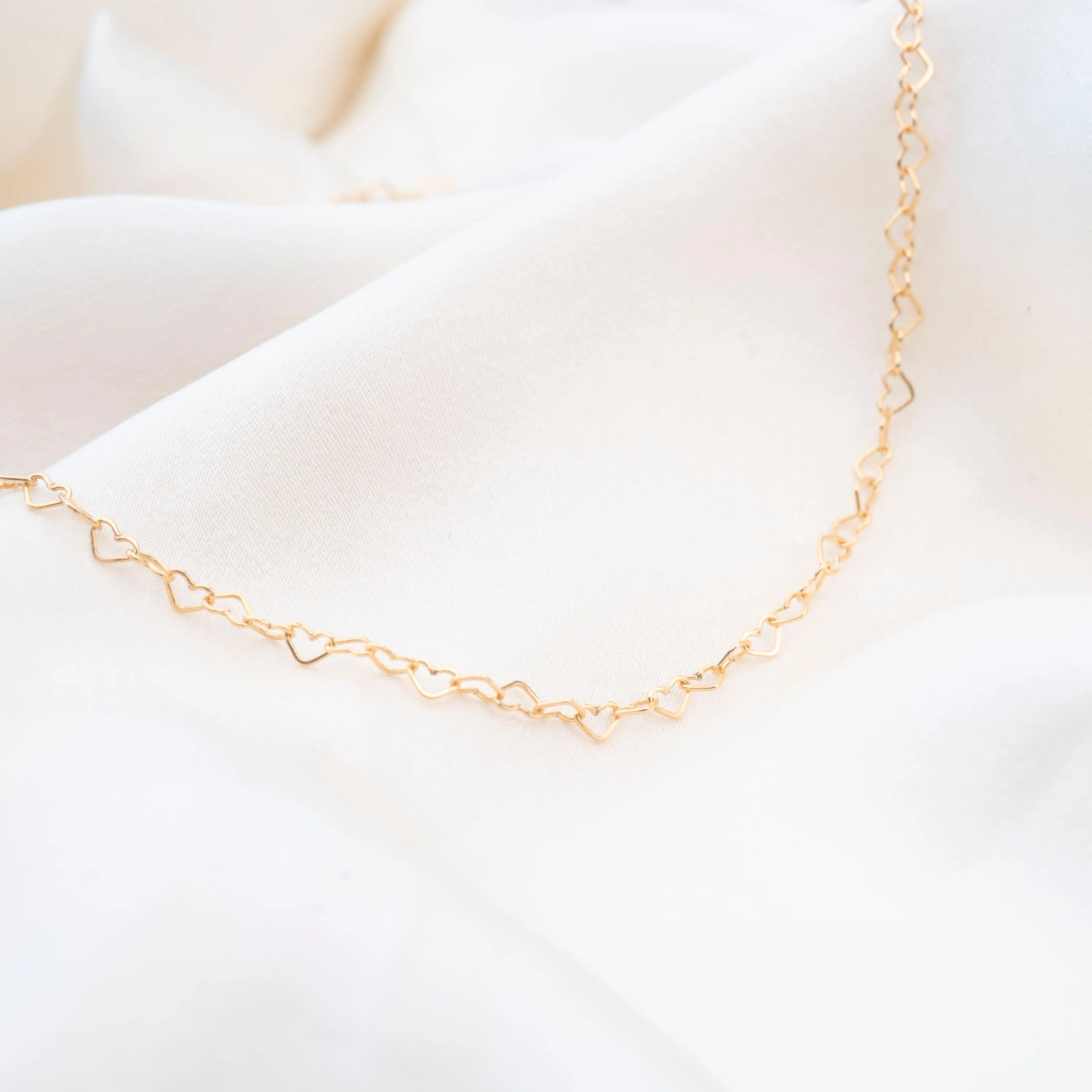 Gold Filled Hearts Necklace sold by RG product image thumbnail 3