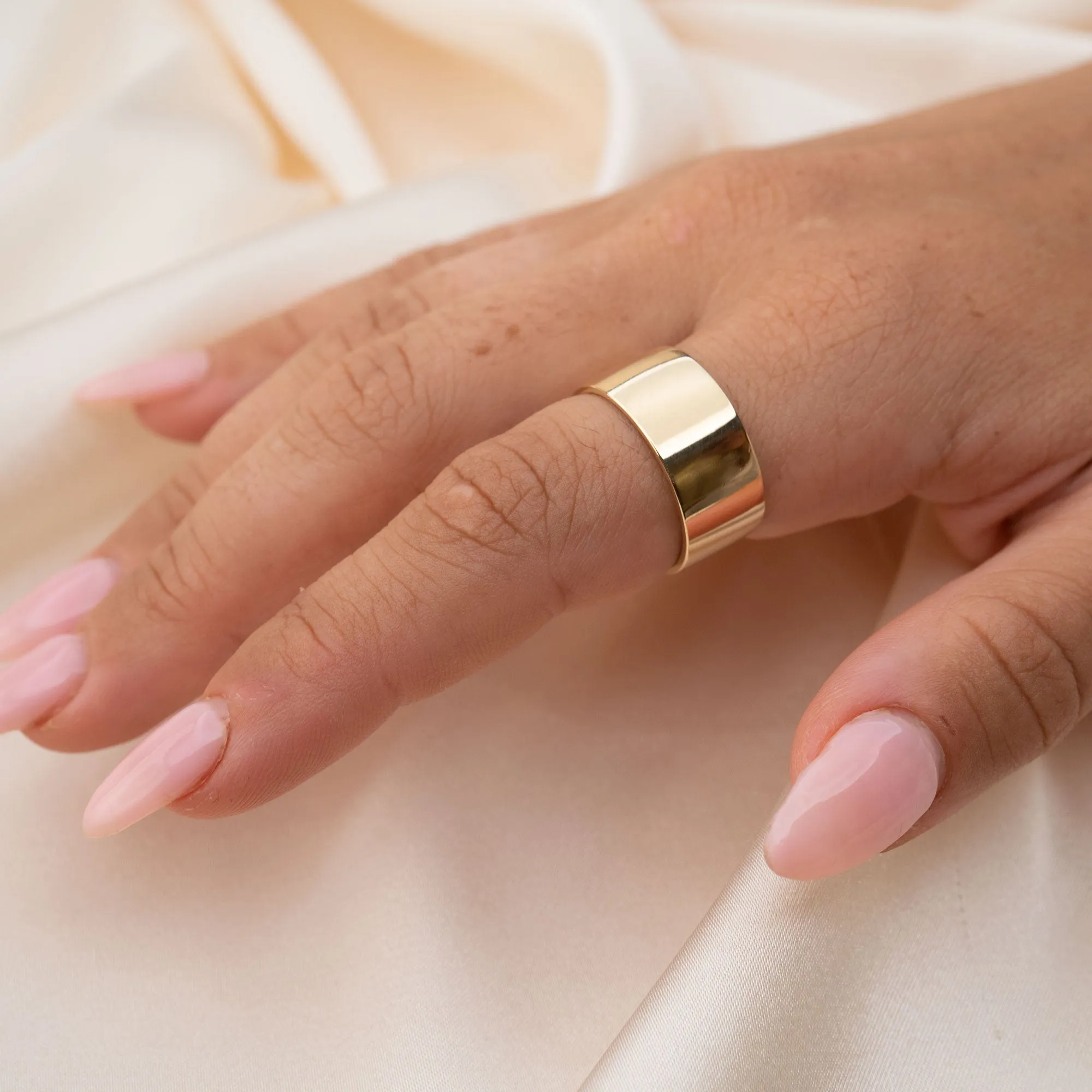 14k Extra Wide Comfort Fit Band | 10mm sold by RG product image thumbnail 3