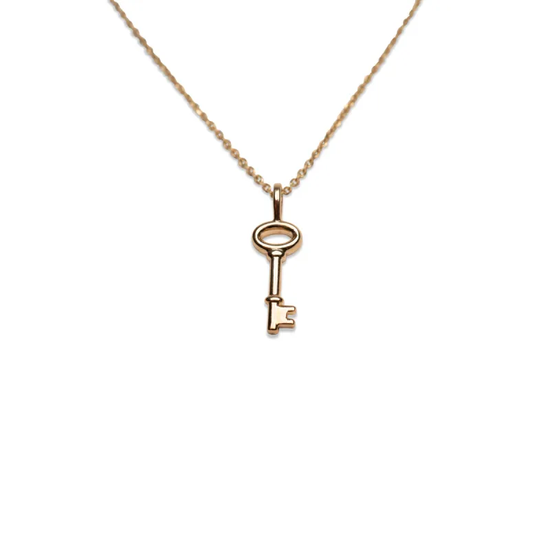 14k Key Necklace sold by RG