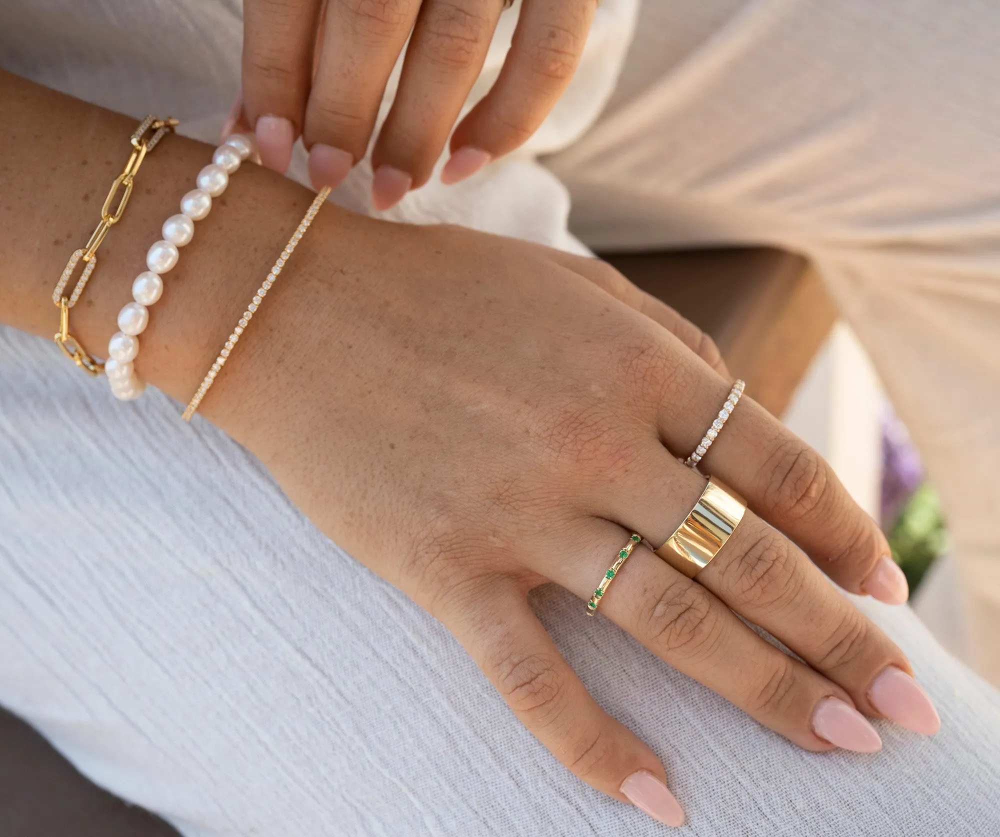 14k Extra Wide Comfort Fit Band | 10mm sold by RG product image thumbnail 2