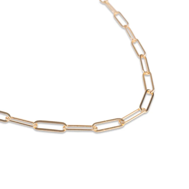 Gold Filled Flat Stella Necklace sold by RG