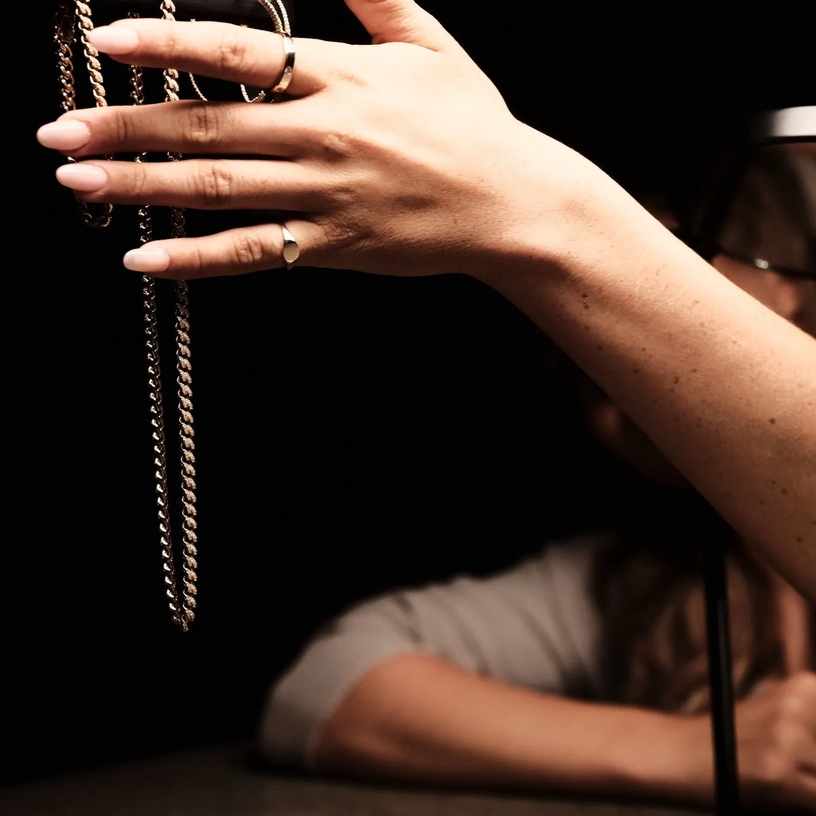 14k Gold Petite Signet Ring sold by RG product image thumbnail 3