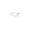 14k Gold Alphabet Studs sold by RG