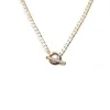 14k Diamond Toggle Curb Link Necklace .10 CTW sold by RG