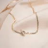 14k Diamond Toggle Curb Link Necklace .10 CTW sold by RG