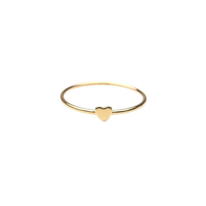 Gold Filled Heart Stacker Ring sold by RG