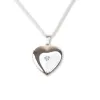 Silver Diamond Heart Locket sold by RG