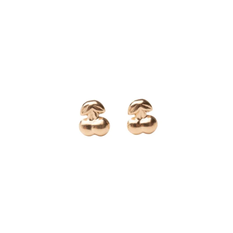Gold Filled Cherry Studs sold by RG