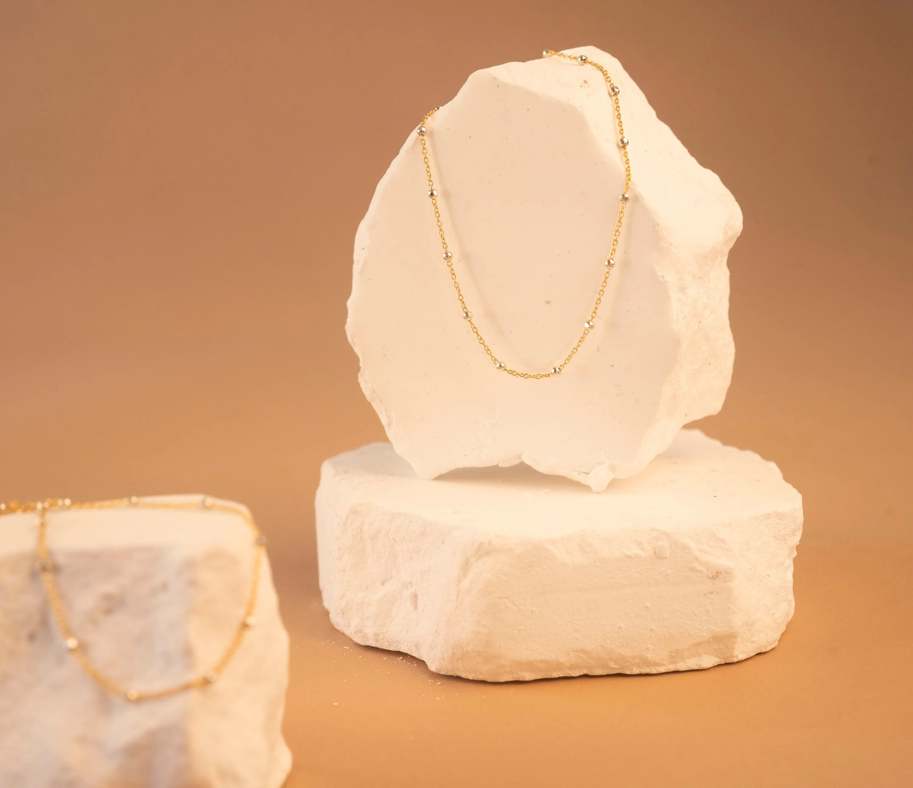 Two-Tone Satellite Necklace sold by RG product image thumbnail 3