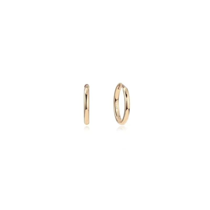 14k Plain Huggies sold by RG