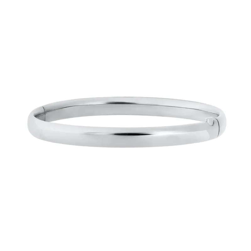 Silver Goddess Bangle | 5mm sold by RG