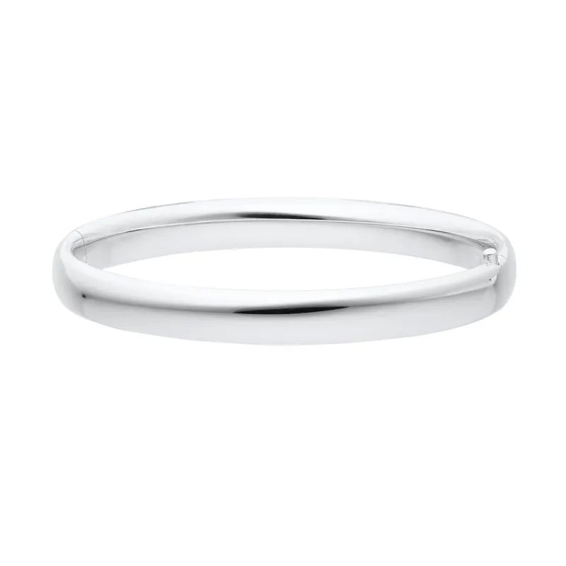 Silver Juliet Bangle | 8mm sold by RG