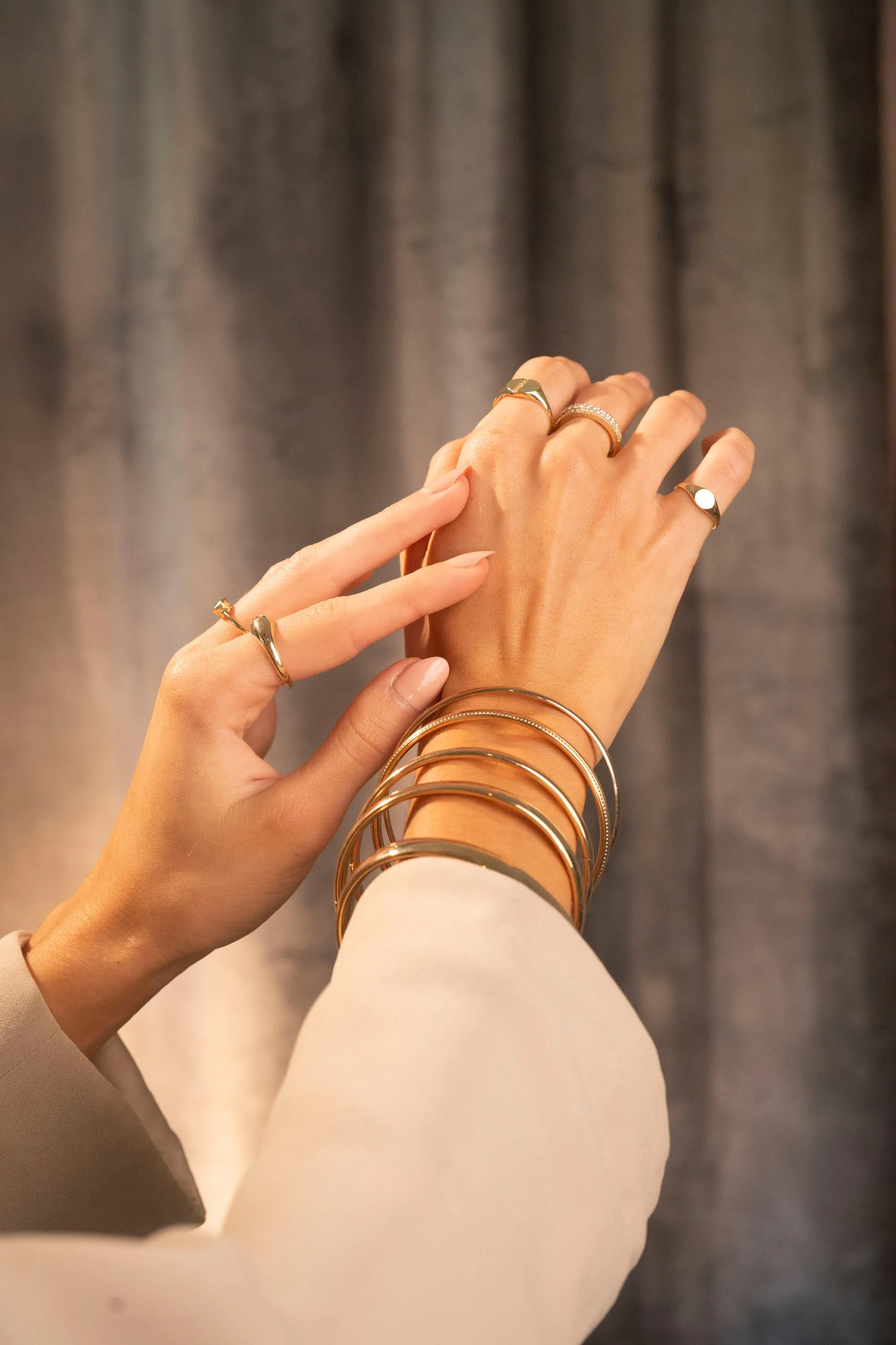 Gold Filled London Bangle | 5mm sold by RG product image thumbnail 5