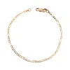 14k Thin Figaro Bracelet sold by RG