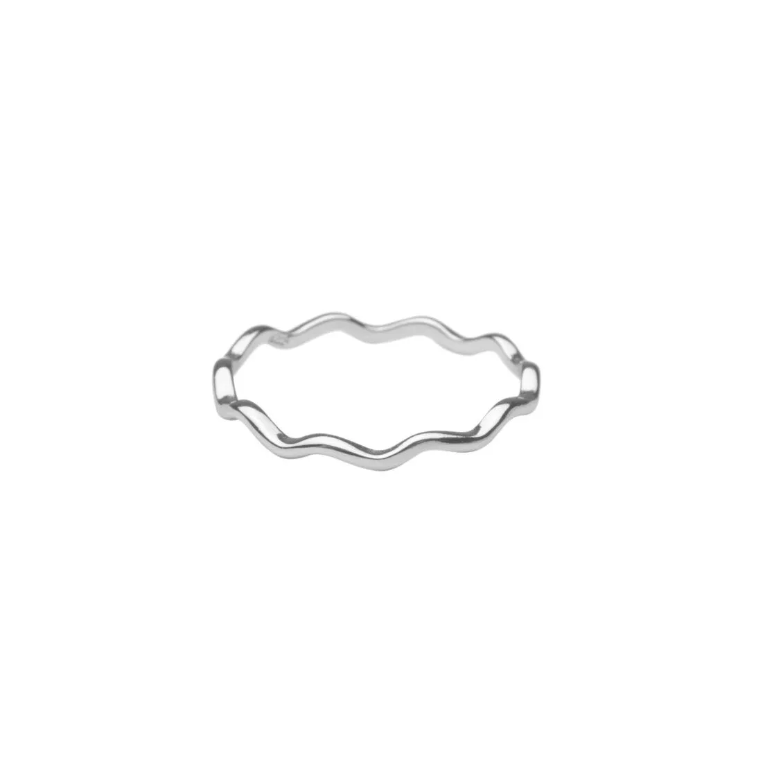 Silver Wavy Ring sold by RG