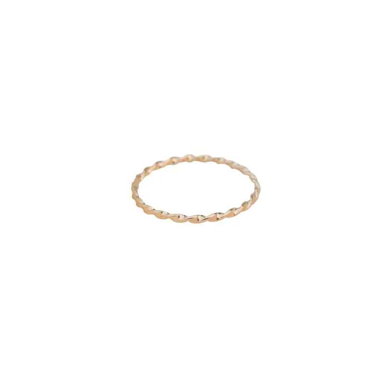 Gold Filled Twist Ring sold by RG