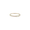 14k Diamond Baguette Pave Ring sold by RG
